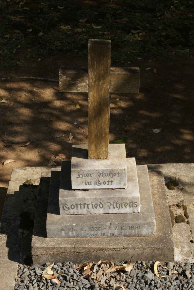 AHRENS Gottfried 1930-1931
