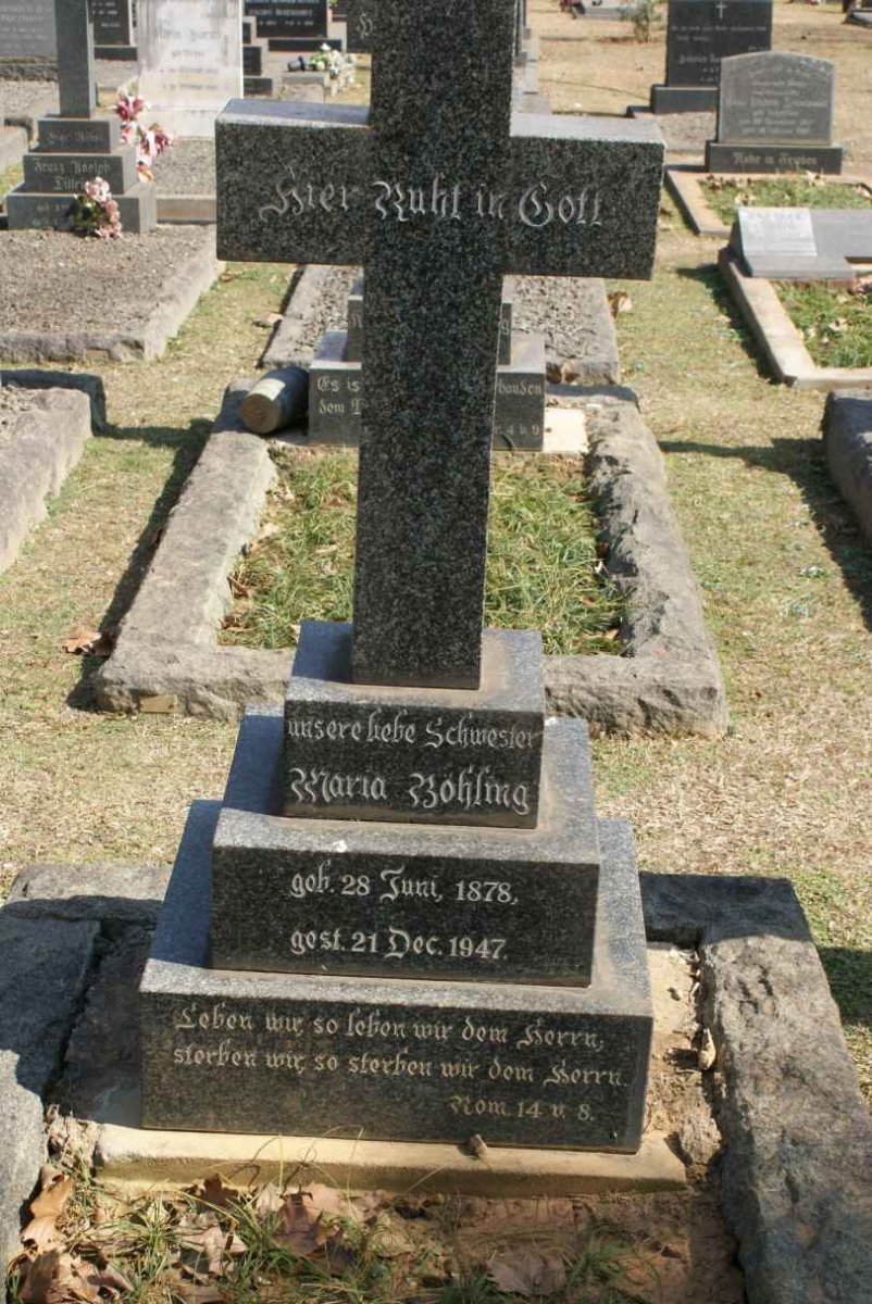 BOHLING Maria 1878-1947