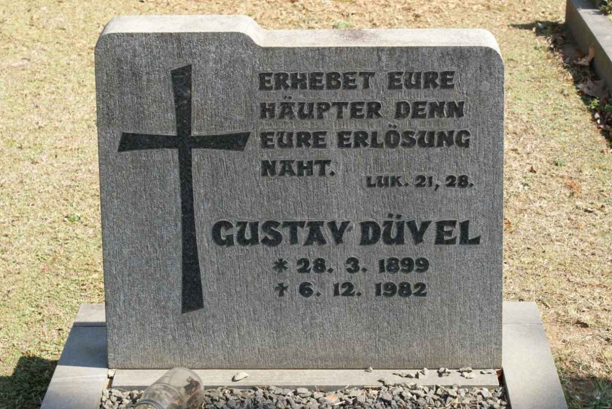 DUVEL Gustav 1899-1982