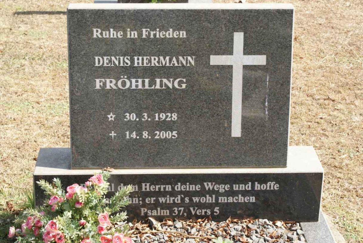 FROHLING Denis Herman 1928-2005