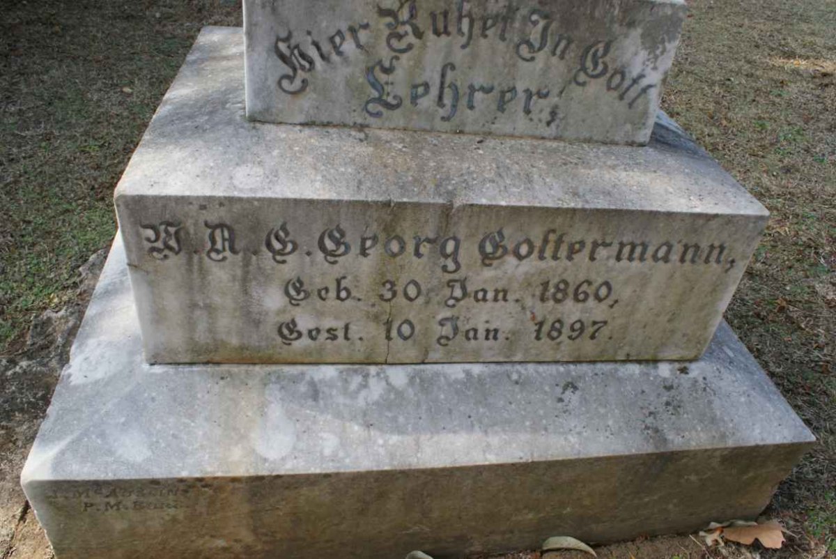 GOLTERMANN W.A.G. 1860-1897