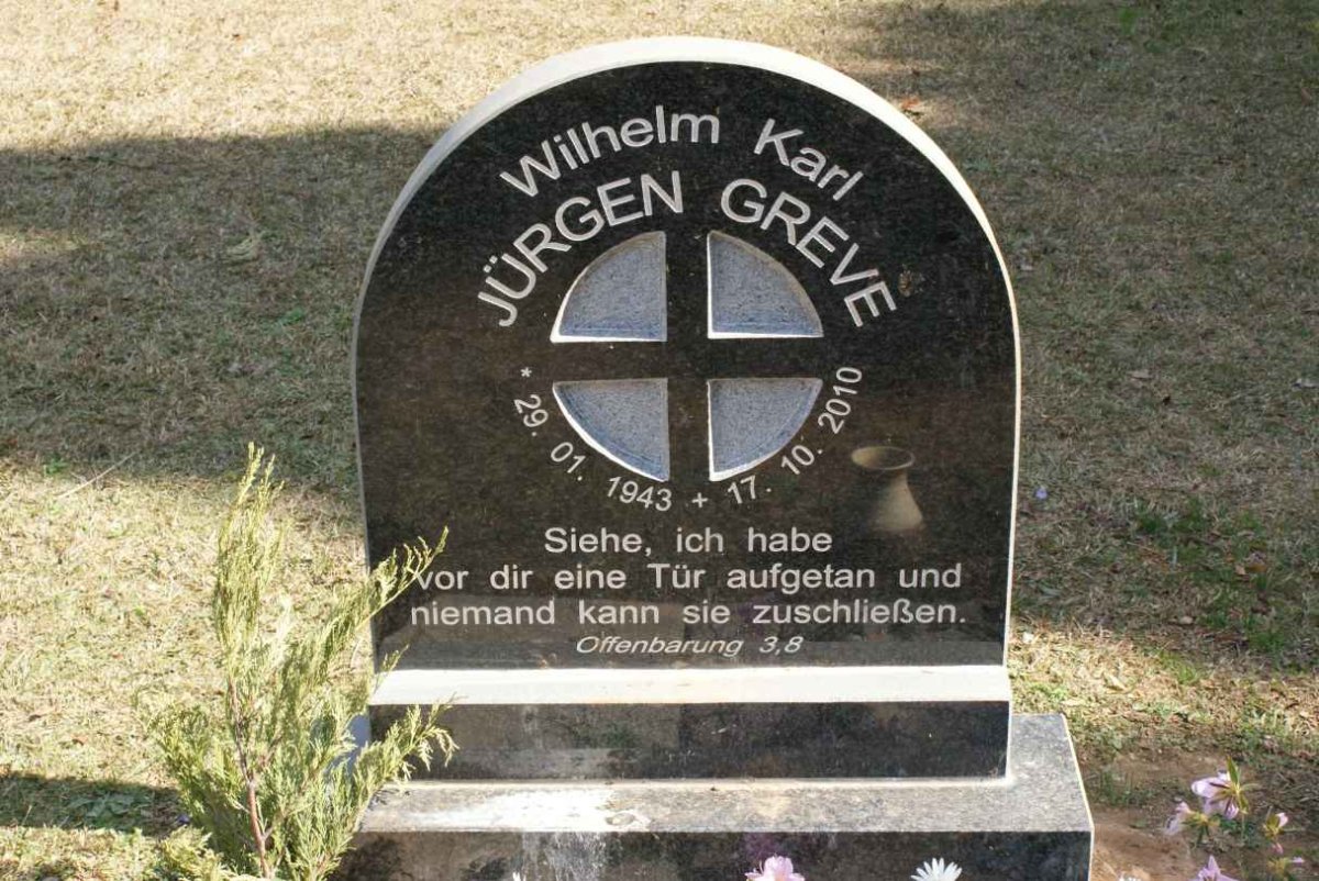 GREVE Wilhelm Karl Jurgen 1943-2010