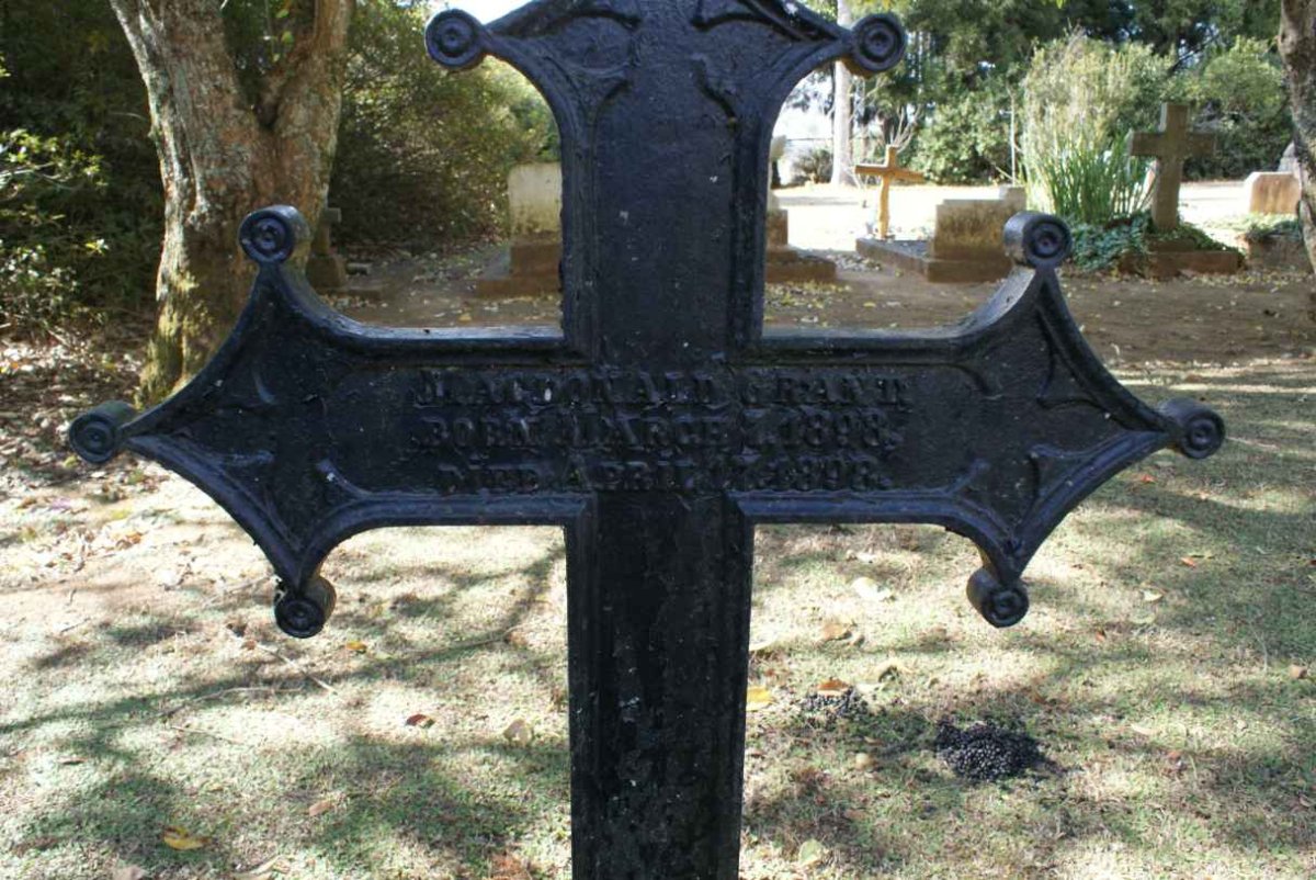 GRANT Macdonald 1898-1898