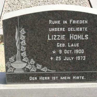 HOHLS Lizzie nee LAUE 1900-1973