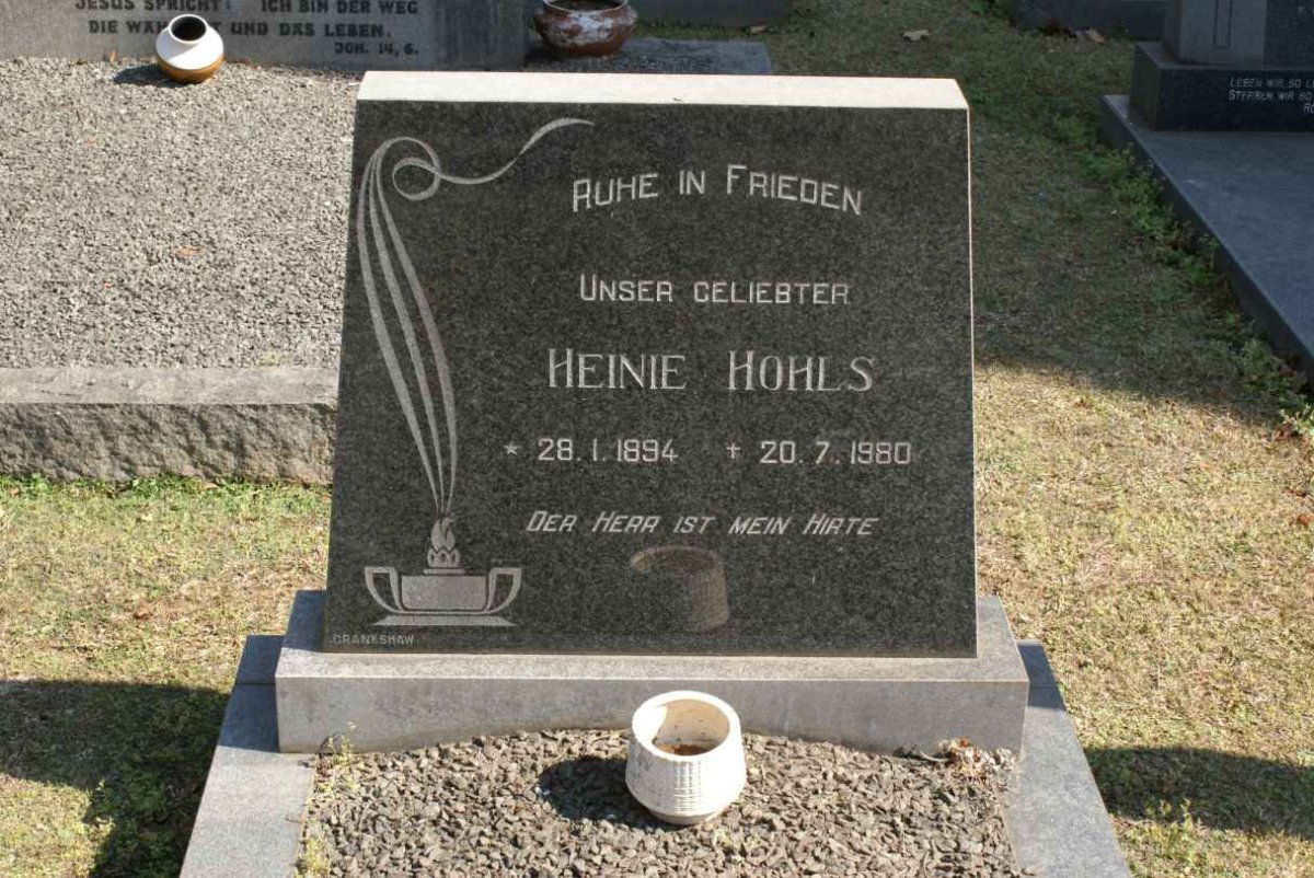 HOHLS Heinie 1894-1980