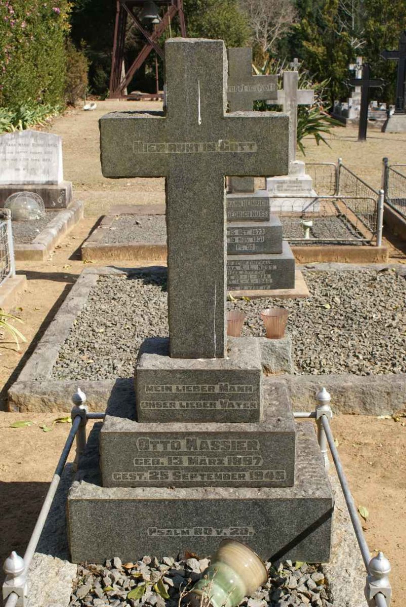 KASSIER Otto 1887-1945