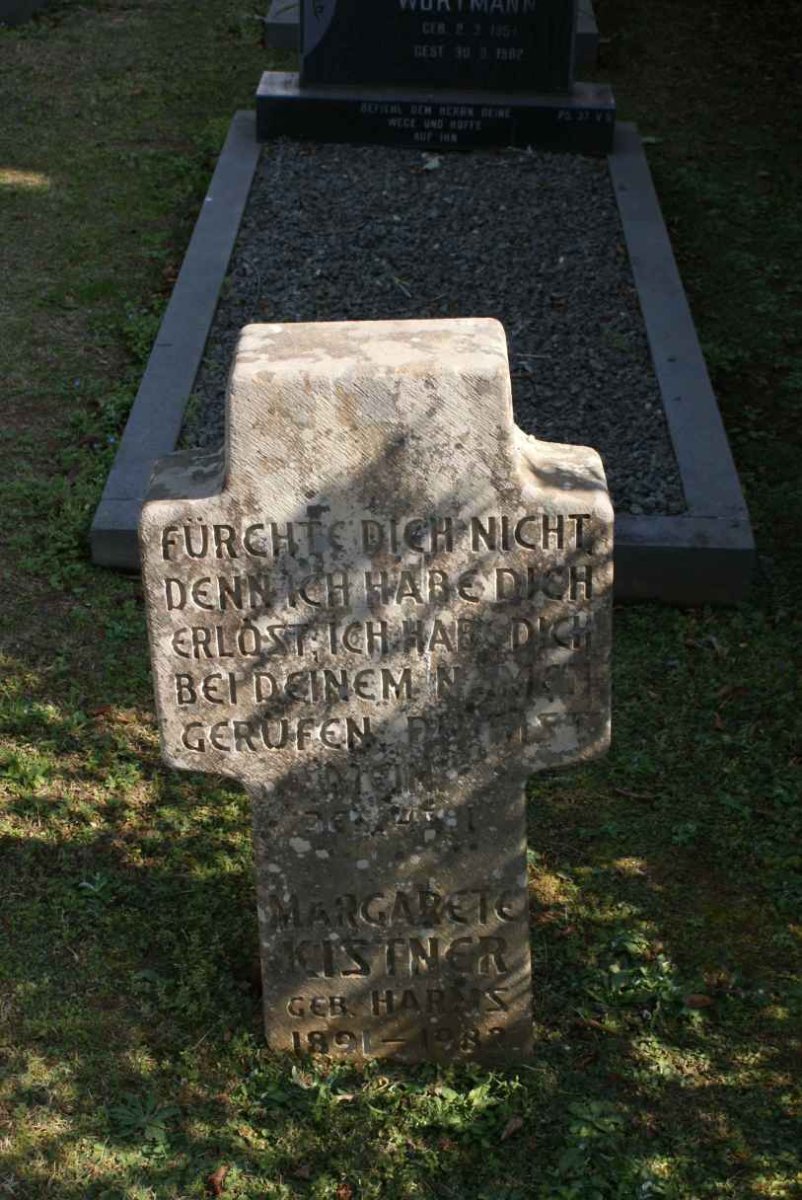KISTNER Margarete nee HARMS 1891-19??