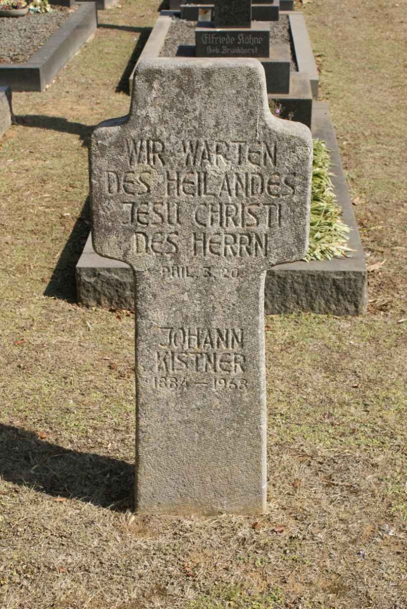 KISTNER Johann 1884-1968