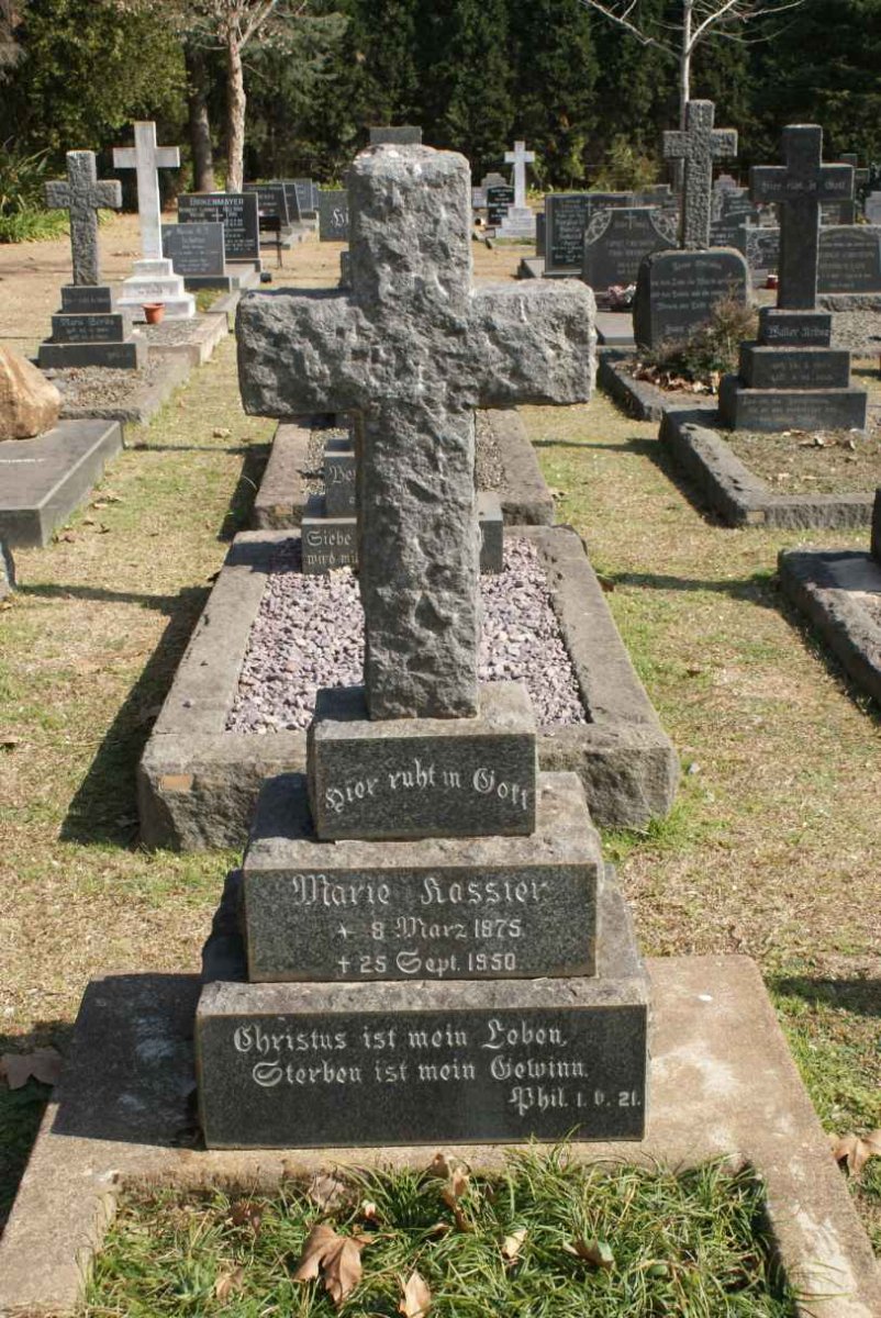 KASSIER Marie 1875-1950