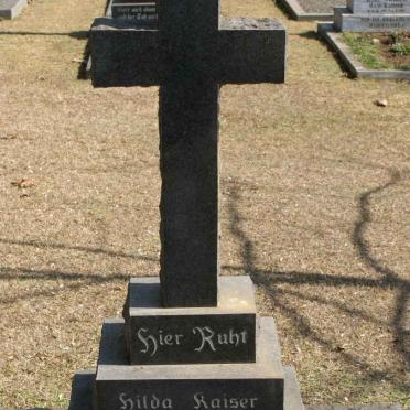 KAISER Hilda nee THIES 1896-1986