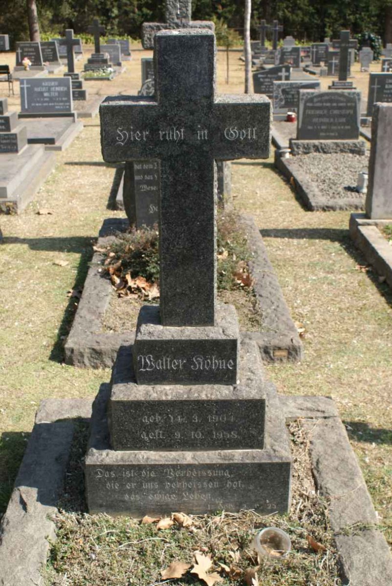 KOHNE Walter 1901-1958