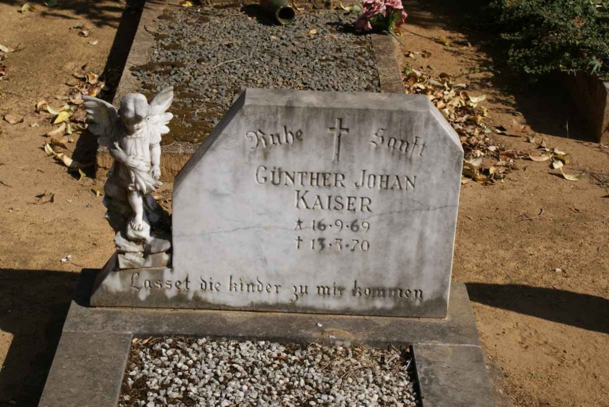 KAISER Gunther Johan 1969-1970