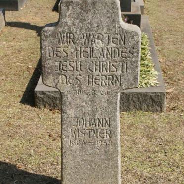 KISTNER Johann 1884-1968