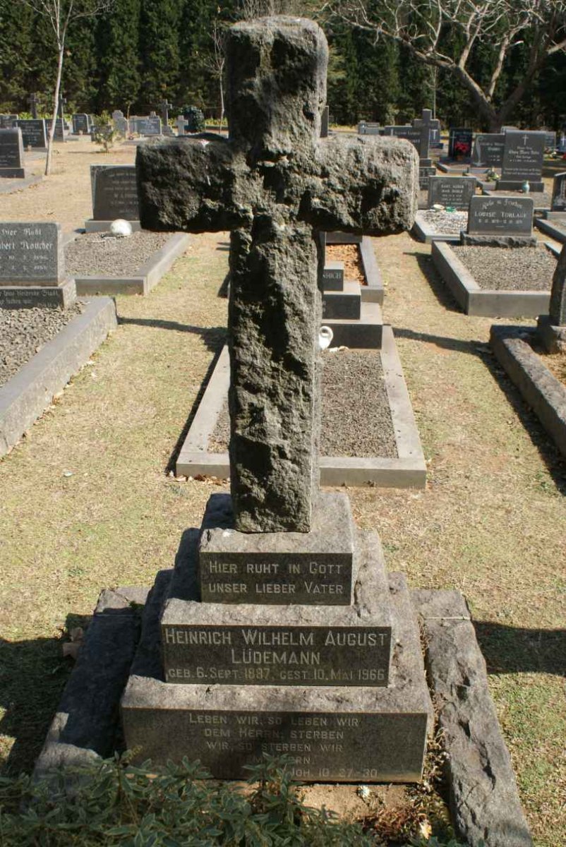 LUDEMANN Heinrich Wilhelm August 1887-1966