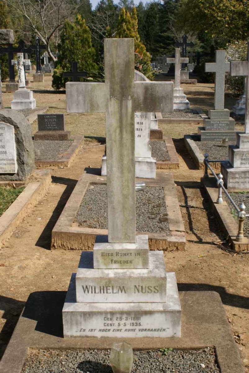 NUSS Wilhelm 1881-1936