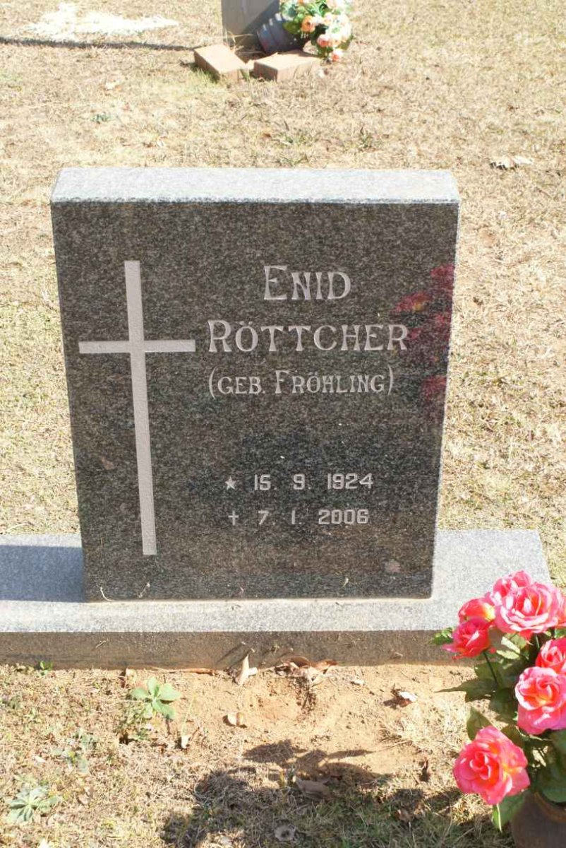ROTTCHER Enid nee FROHLING 1924-2006