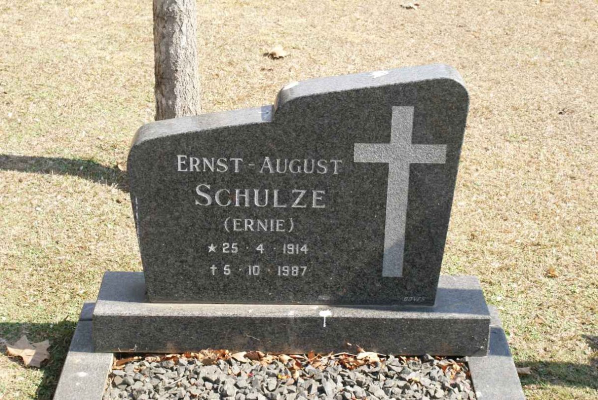SCHULZE Ernst – August 1914-1987
