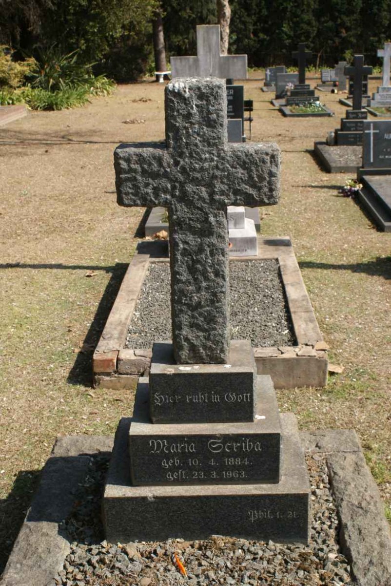 SCRIBA Maria 1884-1963