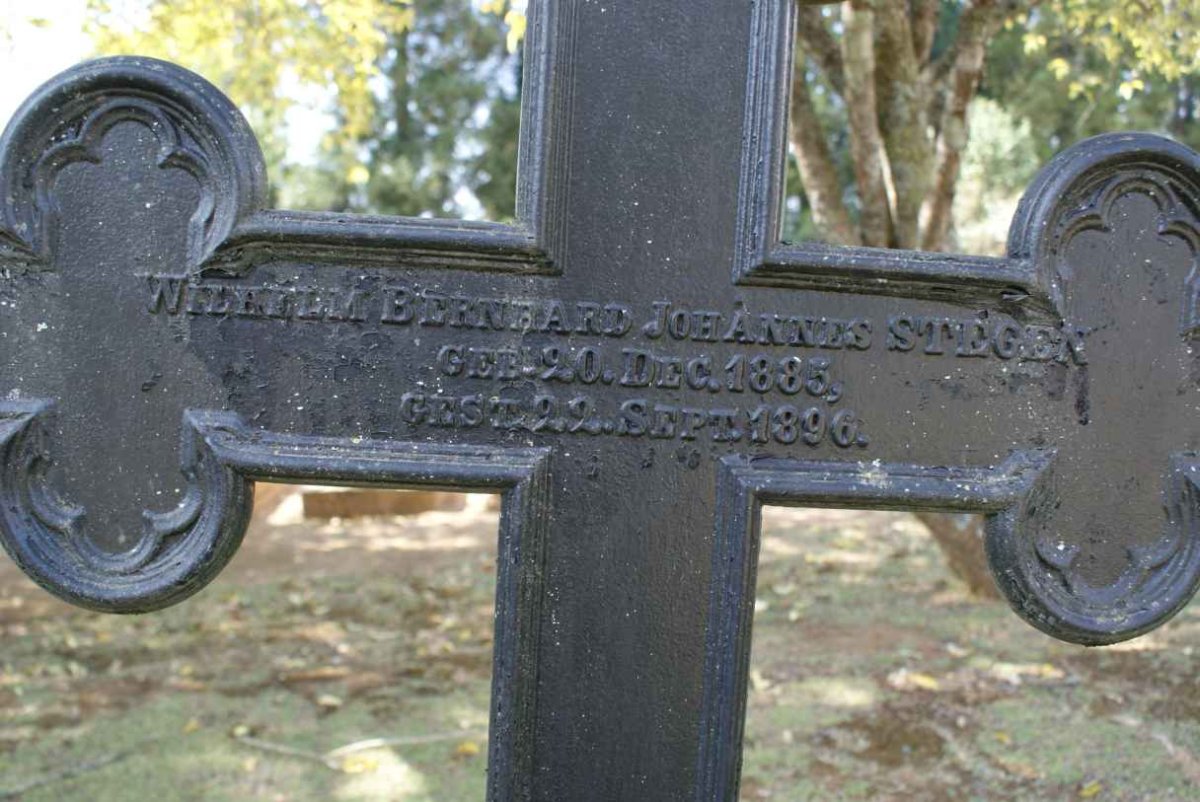 STEGEN Wilhelm Bernhard Johannes 1885-1896