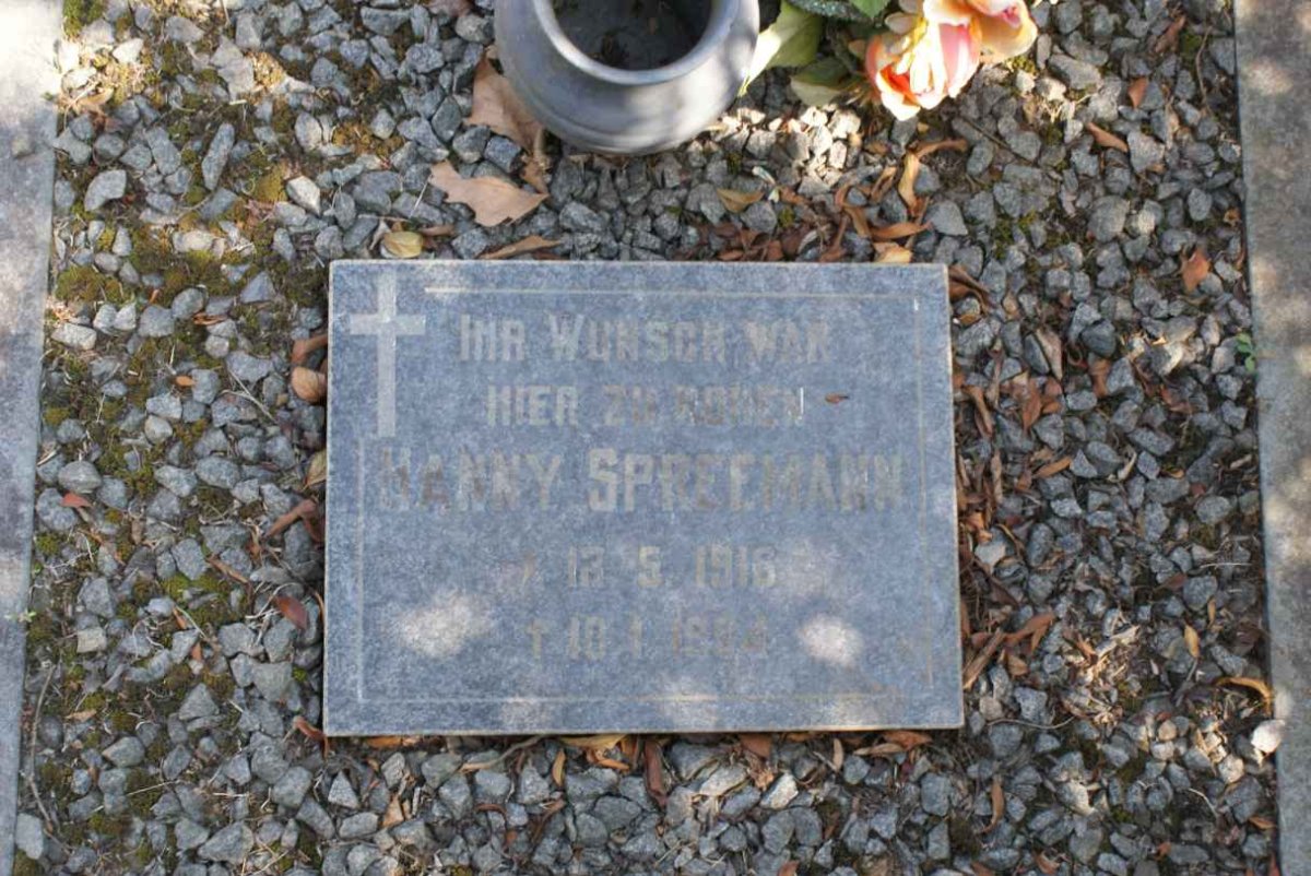 SPREEMANN ?. 1916-19??