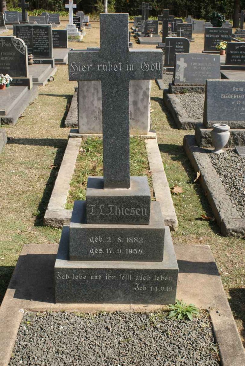 THIESEN ? J. 1882-1958
