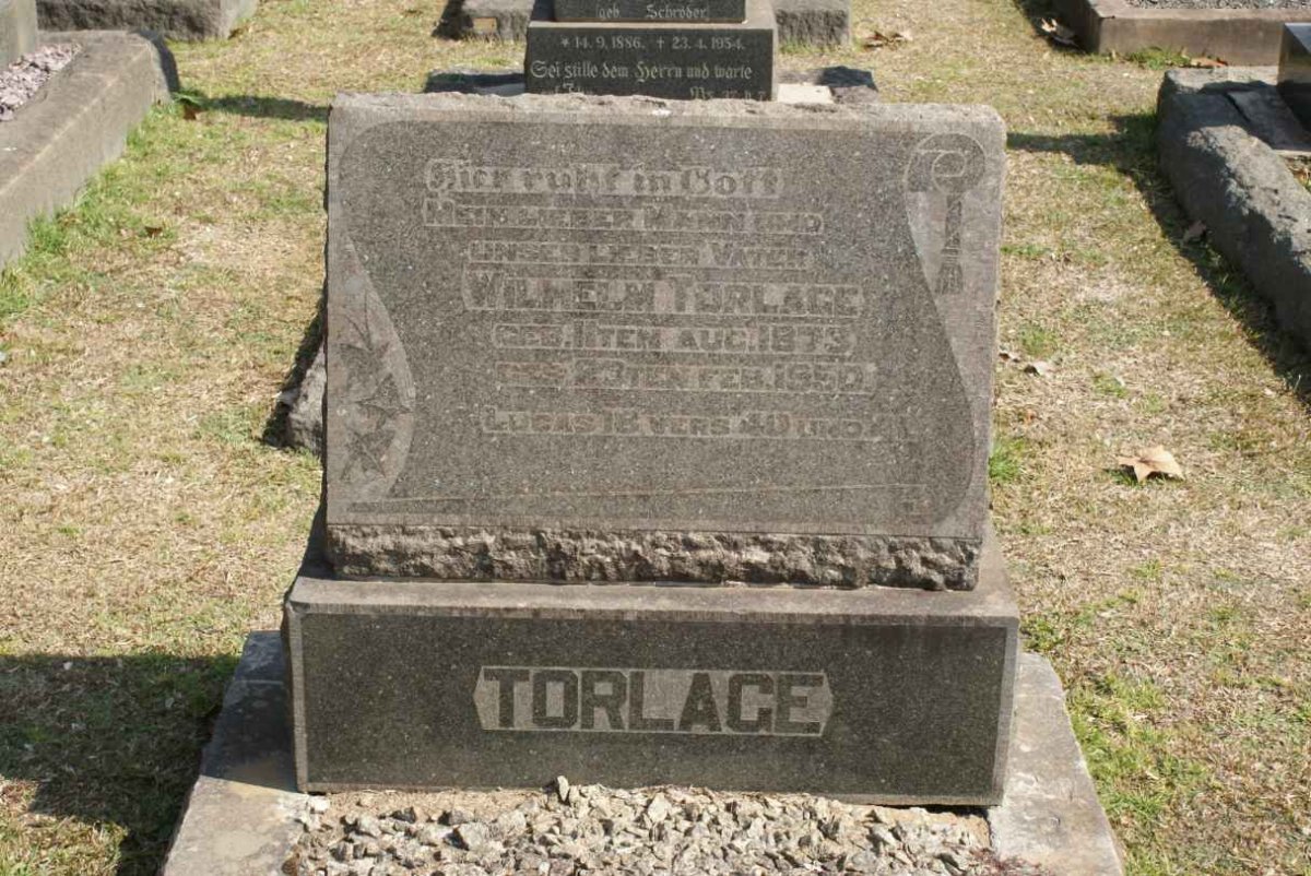 TORLAGE Wilhelm 1873-1950
