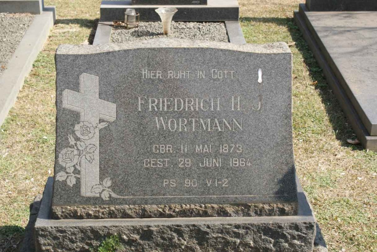 WORTMANN Friedrich H.J. 1873-1964