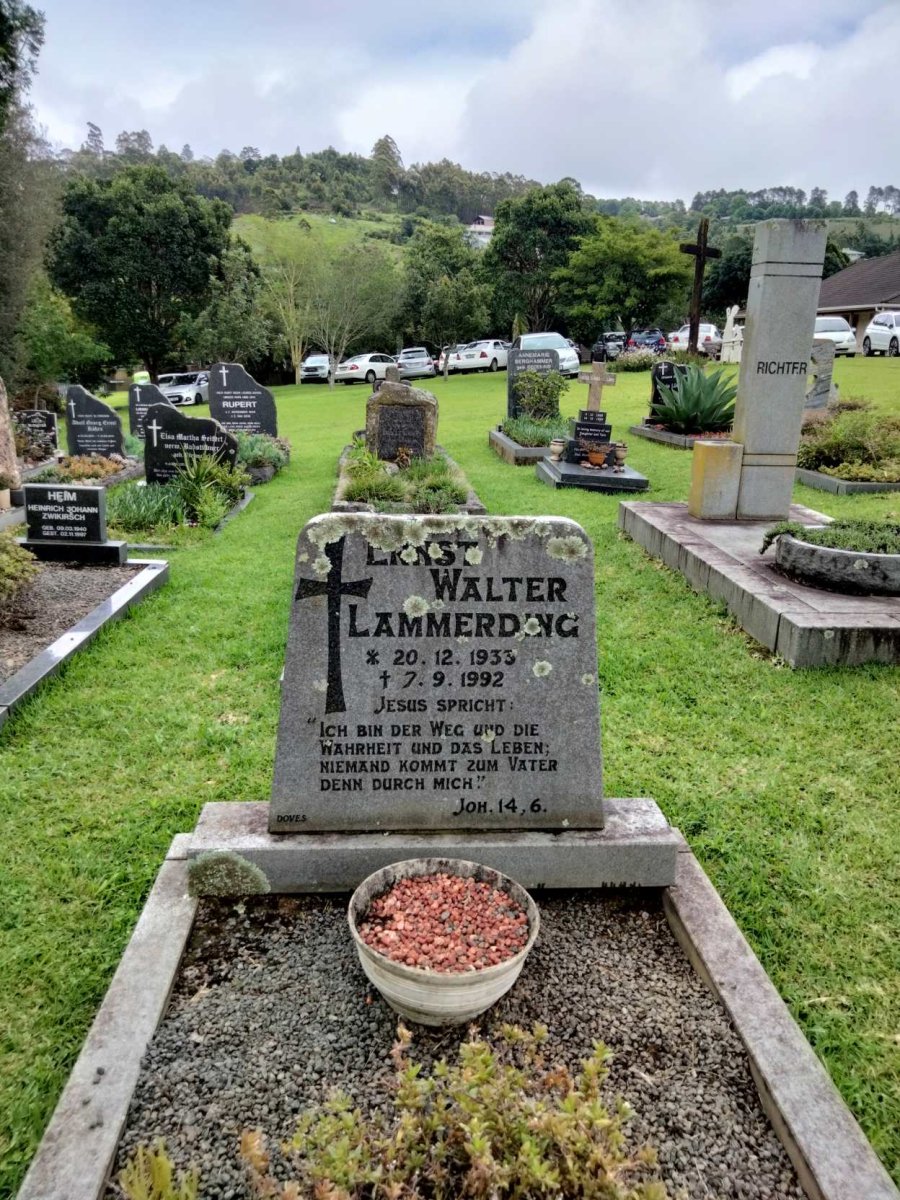 LAMMERDING Ernst Walter 1933-1992