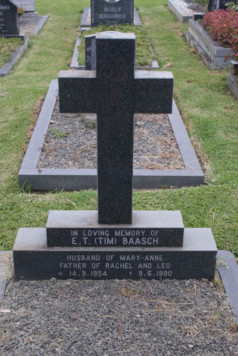 BAASCH E.T. 1954-1990