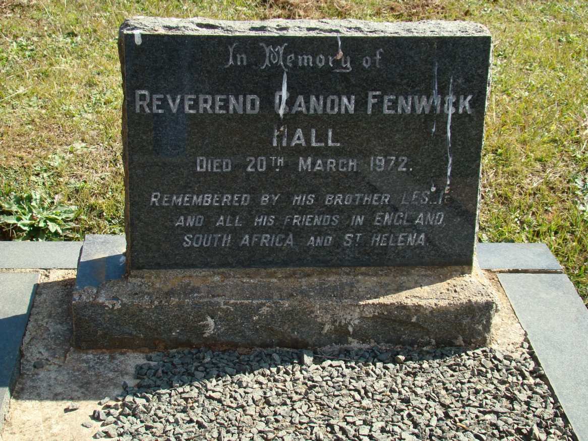 HALL Canon Fenwick -1972
