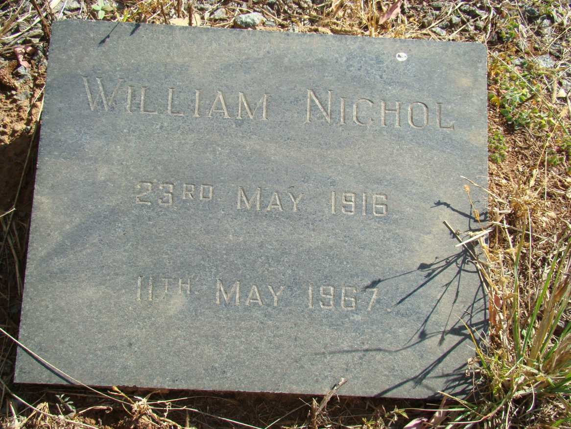 NICHOL William 1916-1967