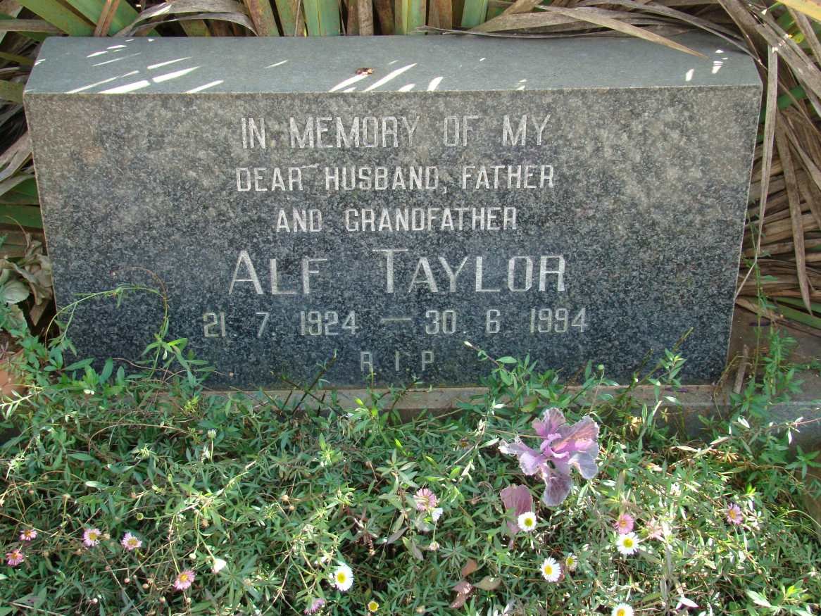 TAYLOR Alf  1924-1994