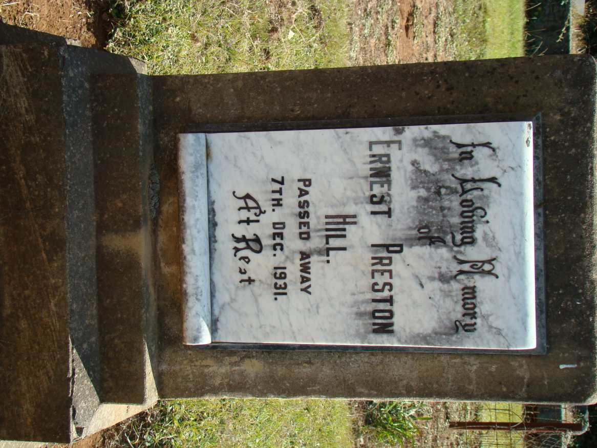 HILL Ernest Preston -1931