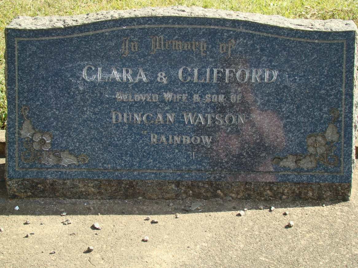 WATSON Clara :: WATSON Clifford