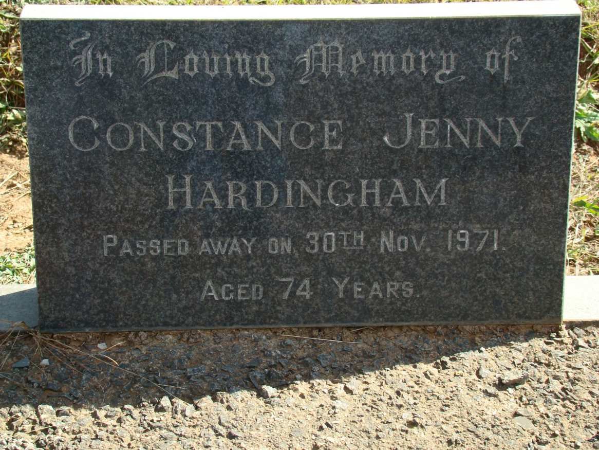 HARDINGHAM Constance Jenny -1971