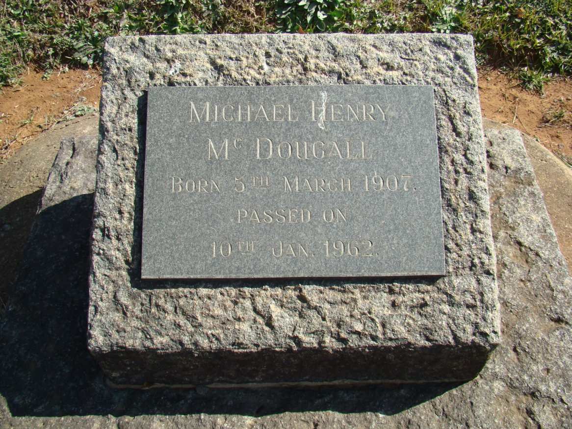 McDOUGALL Michael Henry 1907-1962