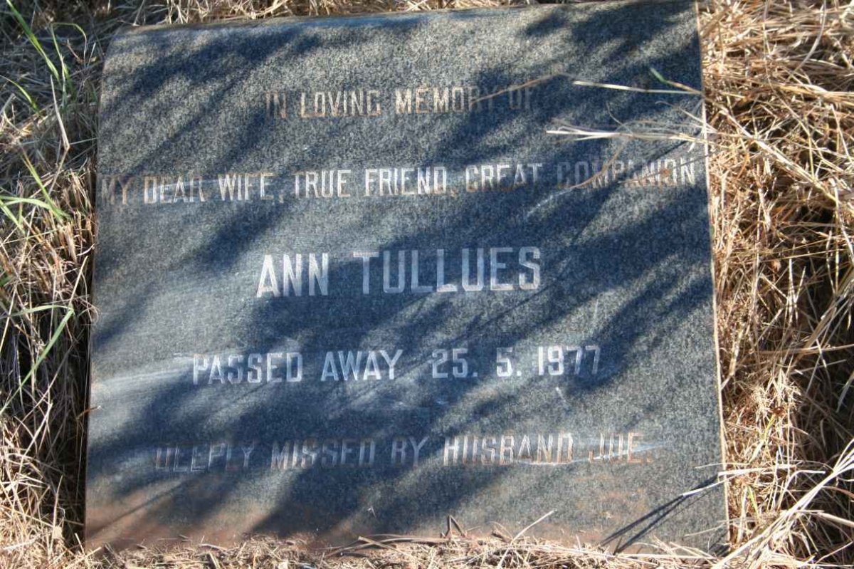 TULLUES Ann -1977