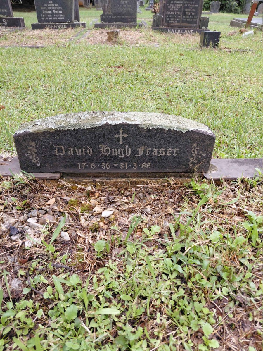 FRASER David Hugh 1936-1988