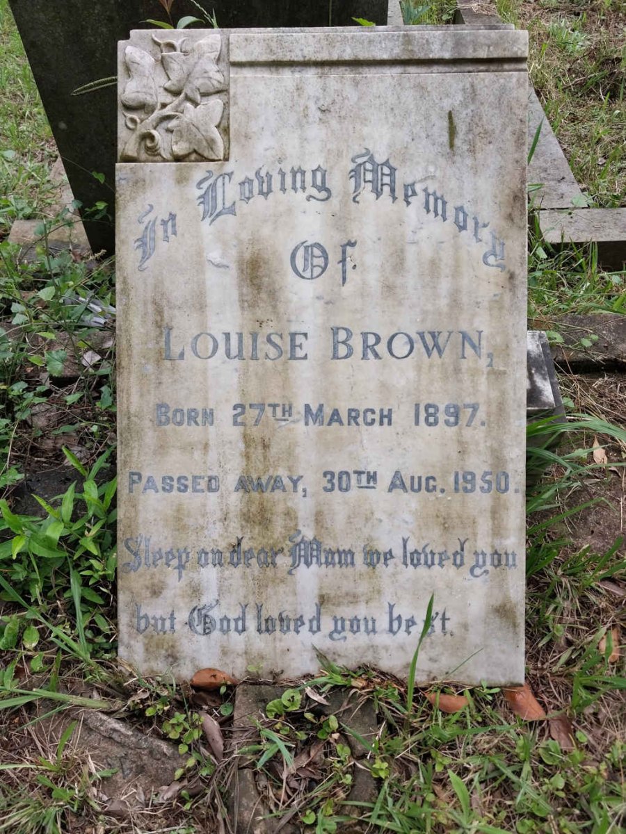 BROWN Louise 1897-1950