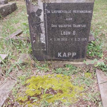 KAPP Leon B. 1970-1971