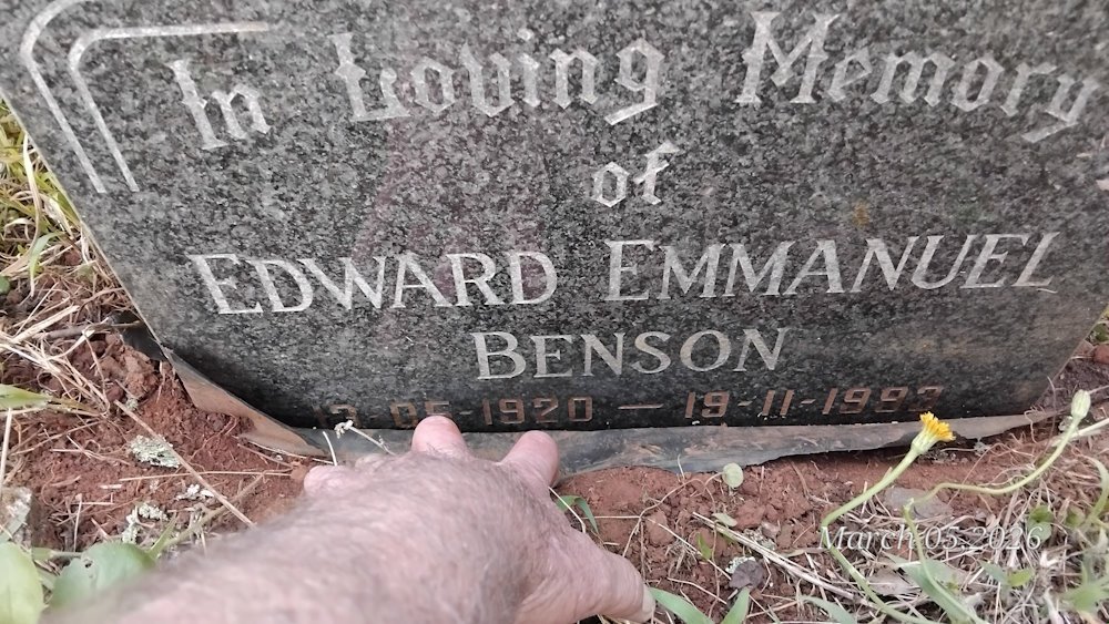 BENSON Edward Emmanuel 1920-1993
