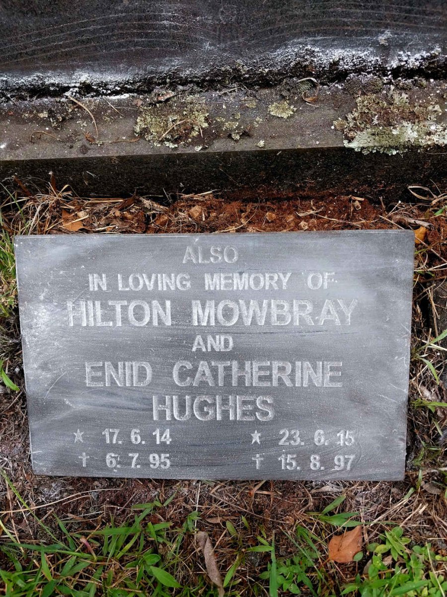 HUGHES Hilton Mowbray 1914-1995 & Enid Catherine 1915-1997 :: HUGHES Sheila Elizabeth -1973_2
