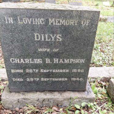 HAMPSON Dilys 1896-1940