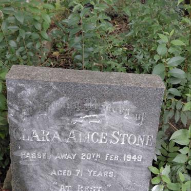 STONE Clara Alice -1949