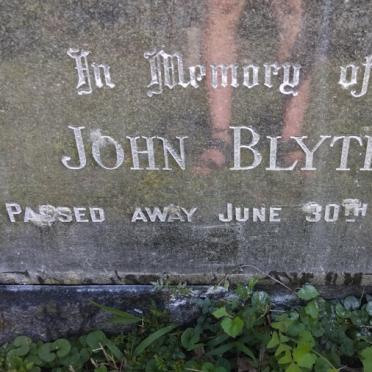 BLYTH John -1962