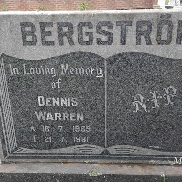 BERGSTROM Dennis Warren 1969-1981