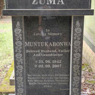 ZUMA Muntukabonwa 1942-2007