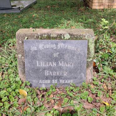 BARKER Lilian Mary