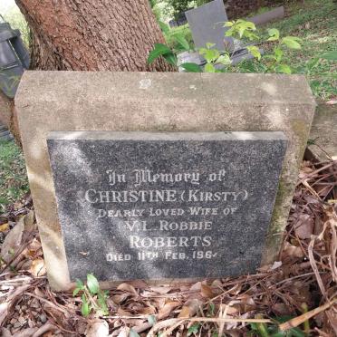 ROBERTS Christine -1964