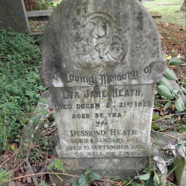 HEATH Desmond 1912-2002 :: HEATH Eva Jane -1921